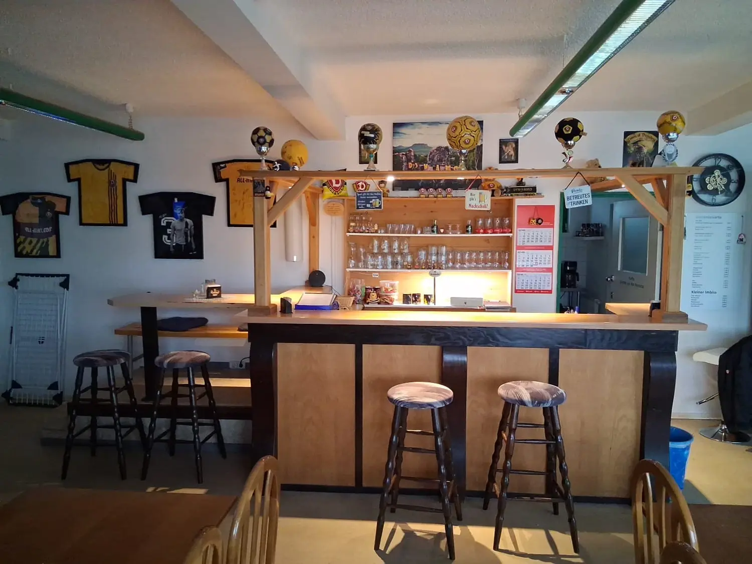 Sportgaststätte SV Grün-Weiß Pirna - Empfangsbereich